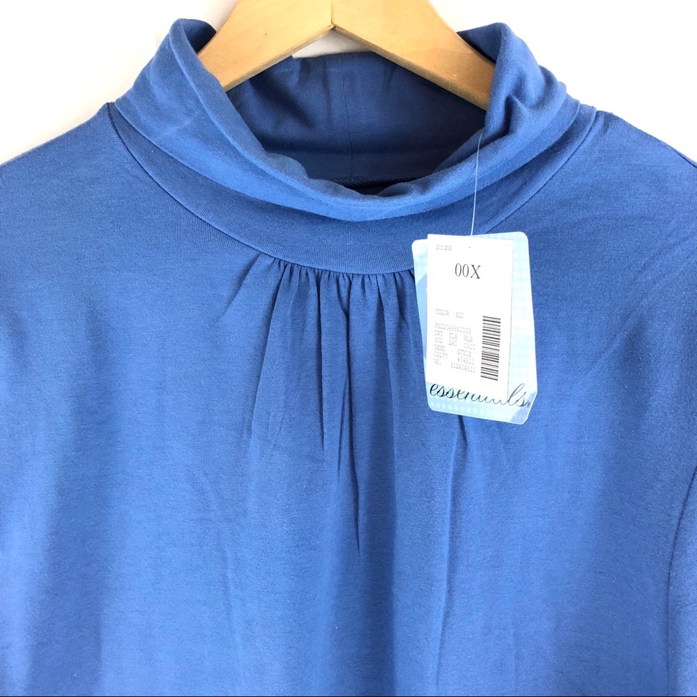 Liz & Me Essentials Turtleneck Knit Top Womens 14W - Picture 3 of 4